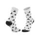 adidas 襪子 Sport Socks 男女款 黑 白 基本款 經典 休閒 長襪 兩雙入 HE2963 product thumbnail 2