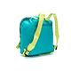 Kipling 糖果色調藍綠色雙扣翻蓋束口後背包-JOETSU S product thumbnail 4