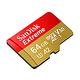 SanDisk Extreme microSDXC UHS-I(V30)(A2)64GB product thumbnail 2