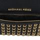 MICHAEL KORS  RHEA ZIP鉚釘軟式牛皮實用後背包(小/黑) product thumbnail 6