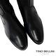 Tino Bellini 巴西進口古典金扣及膝長靴FWWT009(黑色) product thumbnail 4