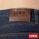 EDWIN 大尺碼 基本五袋高腰中直筒牛仔褲-男款(原藍色) product thumbnail 8