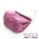 YUCCA - 熱銷款多彩俏麗鏈帶牛皮包 - 紫紅色-C8033462C77 product thumbnail 5