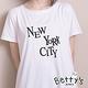 betty’s貝蒂思　New York City字樣造型T-shirt(白色) product thumbnail 6