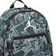 Nike 後背包 Jordan Backpack 綠 黑 15吋 多夾層 雙肩包 肩背包 背包 JD2423003AD-001 product thumbnail 7