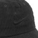 Nike 棒球帽 Club Cap 男款 黑 燈芯絨 可調式帽圍 經典 帽子 老帽 FB5375-010 product thumbnail 3