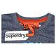 Superdry極度乾燥 經典字母LOGO造型棉質短袖T恤(男款/海軍藍底黃字) product thumbnail 6