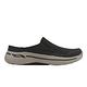 Skechers 穆勒鞋 Go Walk Arch Fit-Leverage 男鞋 黑 懶人鞋 健走鞋 足弓支撐 216253BLK product thumbnail 6