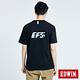 EDWIN EFS 數碼LOGO 短袖T恤-男-黑色 product thumbnail 3