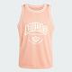 adidas 愛迪達 背心 男款 運動背心 球衣 三葉草 亞規 VRCT TANK TOP 粉橘 IS2899 product thumbnail 4