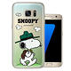 史努比 / SNOOPY Samsung Galaxy S7 漸層彩繪軟式手機殼(郊遊) product thumbnail 2