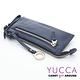 YUCCA-俐落多彩手挽式長夾-深藍色10790071009 product thumbnail 5