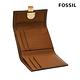 FOSSIL Avondale 真皮復古磁釦短夾-咖啡色 SL8292216 product thumbnail 5