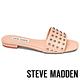 STEVE MADDEN-VIV-個性圓鉚釘寬版低跟涼鞋-米色 product thumbnail 2
