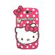 三星Samsung NOTE2 HELLO KITTY 3D蝴蝶結手機保護套 product thumbnail 2