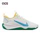 Nike 排球鞋 Omni Multi-Court GS 女鞋 白 黃 藍 綠 室內運動鞋 羽桌球鞋 FJ7719-141 product thumbnail 6