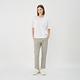 GIORDANO 女裝防潑水日常機能錐形褲 All Day Pants系列 - 16 淺灰 product thumbnail 3