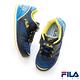 FILA KIDS中童EVA經典慢跑鞋-黑藍2-J430R-039 product thumbnail 3