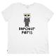 KARL LAGERFELD BONJOUR PARIS 西裝卡爾棉質短T(白) product thumbnail 2