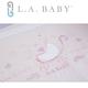 【美國 L.A. Baby】金典米蘭堡純棉七件式寢具組（M）( 粉色) product thumbnail 2