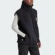 Adidas Moomin Vest II5706 女 背心 亞洲版 聯名款 運動 休閒 寬鬆 搖粒絨 保暖 黑 product thumbnail 2