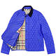 BURBERRY 藍色菱格紋紳士外套-XL號 product thumbnail 2