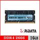 RIDATA錸德 16GB DDR4 2666/SO-DIMM 筆記型電腦記憶體 product thumbnail 2