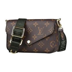 6711/LOUIS VUITTON FÉLICIE STRAP & GO M80091 Monogram Shoulder CROSSBODY LV