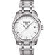 TISSOT 天梭 官方授權 T-Trend Couturier Lady 時尚簡約鑽錶-白/32mm T0352106101100 product thumbnail 2