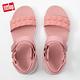 FitFlop HAYLIE QUILTED CUBE BACK-STRAP SANDALS後帶涼鞋-女(玫瑰褐) product thumbnail 4