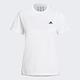 Adidas W 3S T [GL3812] 女 短袖 上衣 T恤 亞洲尺寸 運動 訓練 慢跑 健身 透氣 舒適 白 product thumbnail 4