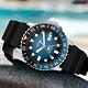 FOSSIL  Blue 漸層藍海 GMT 黑色矽膠錶帶 手錶 男錶-FS6049 product thumbnail 3