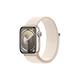 Apple Watch S9 41mm 鋁金屬錶殼配運動錶環(GPS+Cellular) product thumbnail 4