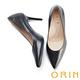 ORIN 柔軟羊皮經典素面尖頭 女 高跟鞋 黑色 product thumbnail 4
