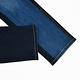 ILEY伊蕾 撞色洗水牛仔鸚鵡刺繡直筒褲(藍色；M-2L)1233478601 product thumbnail 3