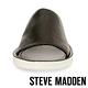 STEVE MADDEN-PORTER-皮革透氣平底拖鞋-黑色 product thumbnail 4