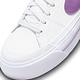 NIKE 休閒鞋 女鞋 運動鞋 皮革 WMNS COURT LEGACY LIFT 白紫 DM7590-103 product thumbnail 7
