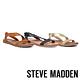 STEVE MADDEN DESSIE 寬版真羊皮透氣涼鞋-金色 product thumbnail 7