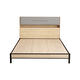 本木家具-伊姆 房間二件組-單大3.5尺 掀枕床頭+鐵床架 product thumbnail 2