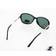 【Z-POLS】名牌時尚黑搭氣質圖騰邊框 墨綠Polarized寶麗來偏光抗UV400太陽眼鏡(時尚有型好穿搭) product thumbnail 6