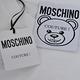 MOSCHINO COUTURE 葡萄牙製刺繡毛衣泰迪熊品牌字母LOGO圖騰棉質T恤上衣(白) product thumbnail 5