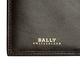 BALLY VATAN經典簍空雙色條紋小牛皮萬用多卡長夾(咖啡色) product thumbnail 7