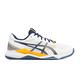 Asics 排球鞋 GEL-Tactic 男鞋 白 藍 黃 羽桌球 室內運動鞋 亞瑟膠 亞瑟士 1071A065101 product thumbnail 7