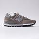 NEW BALANCE 574 男鞋 女鞋 灰色 復古 麂皮 運動 休閒鞋 ML574EVG product thumbnail 3