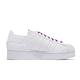 adidas 休閒鞋 Superstar Bold 運動 女鞋 海外限定 愛迪達 厚底 舒適 簡約 穿搭 白 紫 FY0129 product thumbnail 3