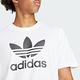 adidas 上衣 男款 短袖上衣 運動 三葉草 TREFOIL T-SHIRT 白 IV5353 product thumbnail 5