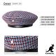 KANGOL-TOOTH GRID 貝蕾帽-紅藍色 product thumbnail 3