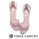 Vince Camuto 修長絨面高跟涼鞋-絨粉 product thumbnail 3