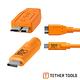 Tether Tools CUC3315-ORG Pro傳輸線USB-C 轉 product thumbnail 4