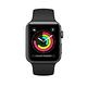 Apple Watch Series 3 GPS,42mm太空灰色鋁金屬錶殼/黑色運動錶帶 product thumbnail 2